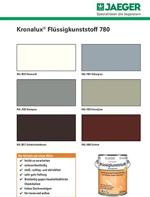 780 Kronalux liquid plastic 