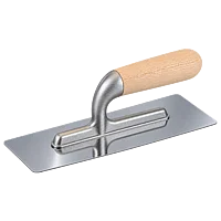 974 Smoothing trowel Jaeger Glättkelle besteht aus gehärtetem Stahl