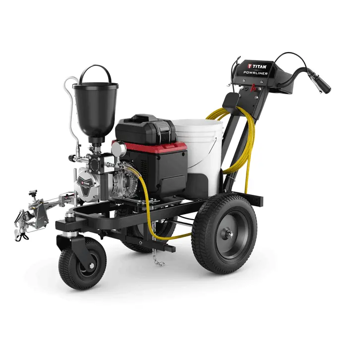 Battery-powered airless marking trolley 764